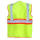 Men's High-Visibility Mesh  Yellow Work Vest